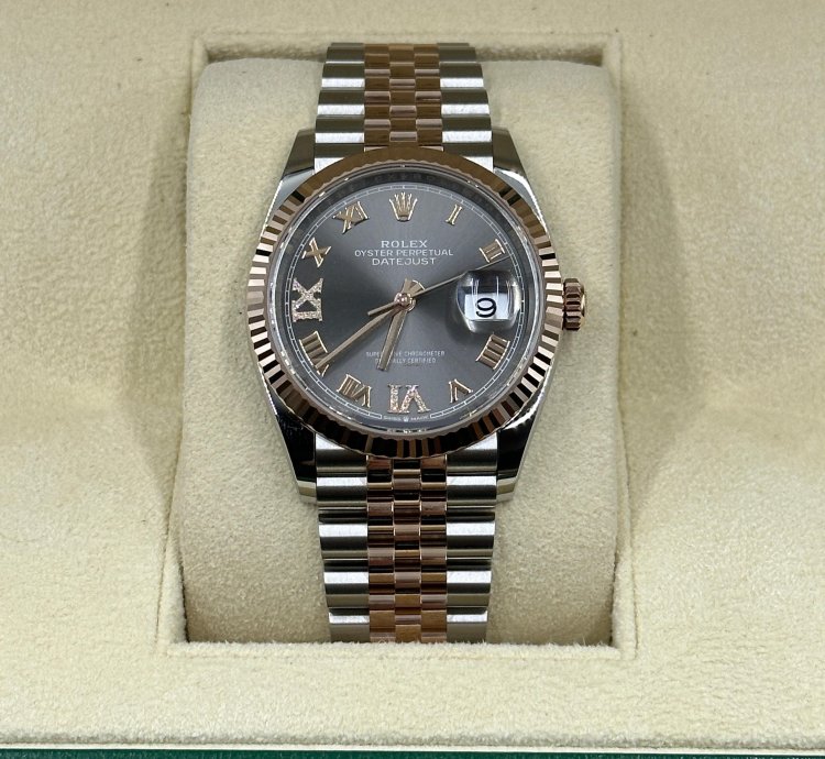 Rolex 126231 Datejust 36 Viix Grey Roman Jub