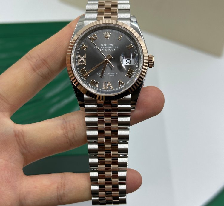 Rolex 126231 Datejust 36 Viix Grey Roman Jub