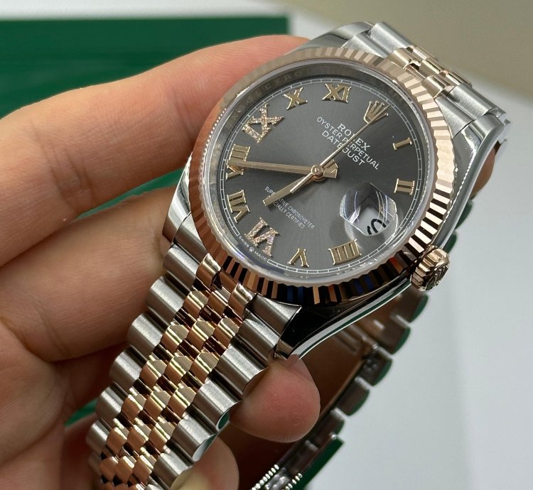 Rolex 126231 Datejust 36 Viix Grey Roman Jub