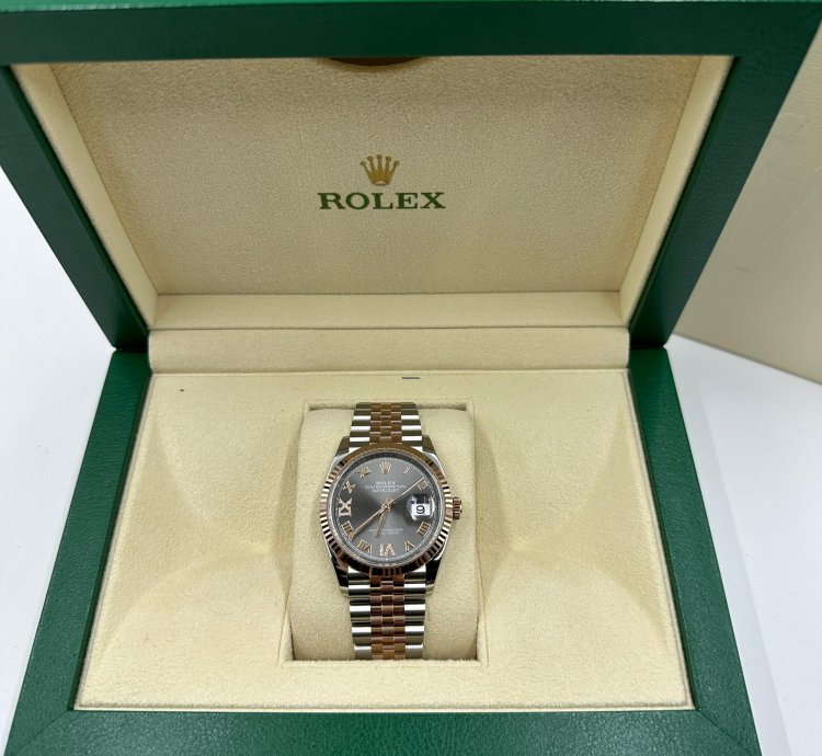 Rolex 126231 Datejust 36 Viix Grey Roman Jub