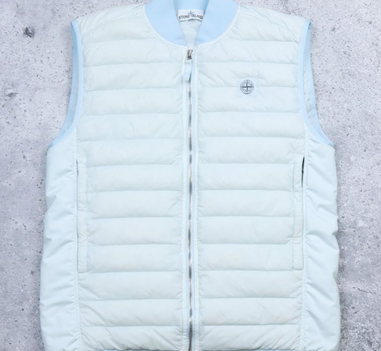 Ss21 Stone Island Goose Down Puffer Vest