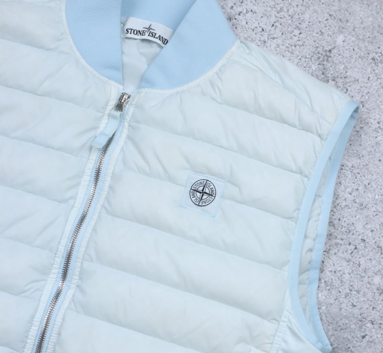 Ss21 Stone Island Goose Down Puffer Vest