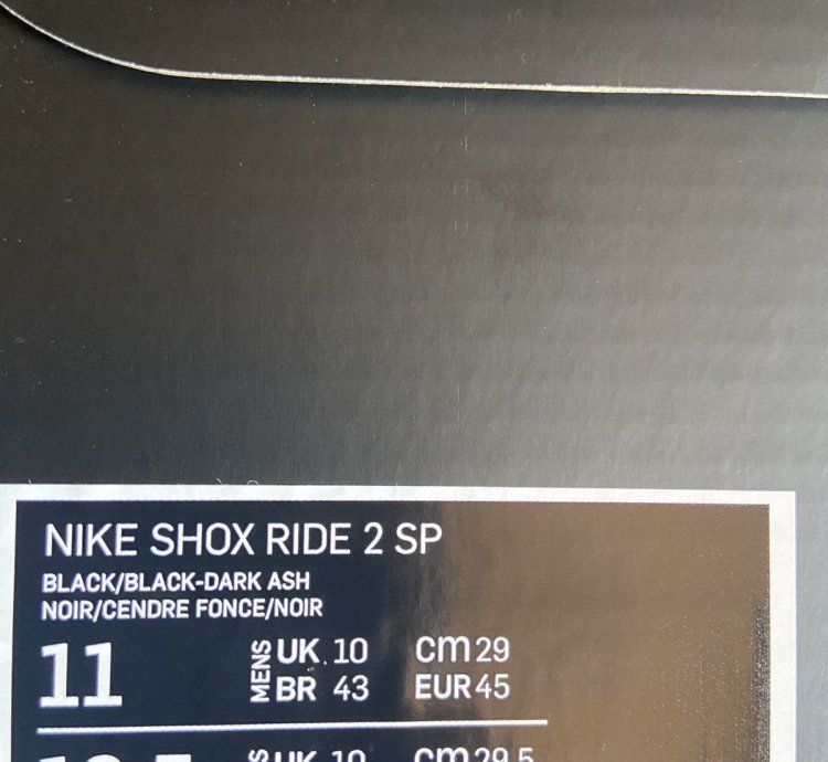 Nike Shox Ride 2 Black