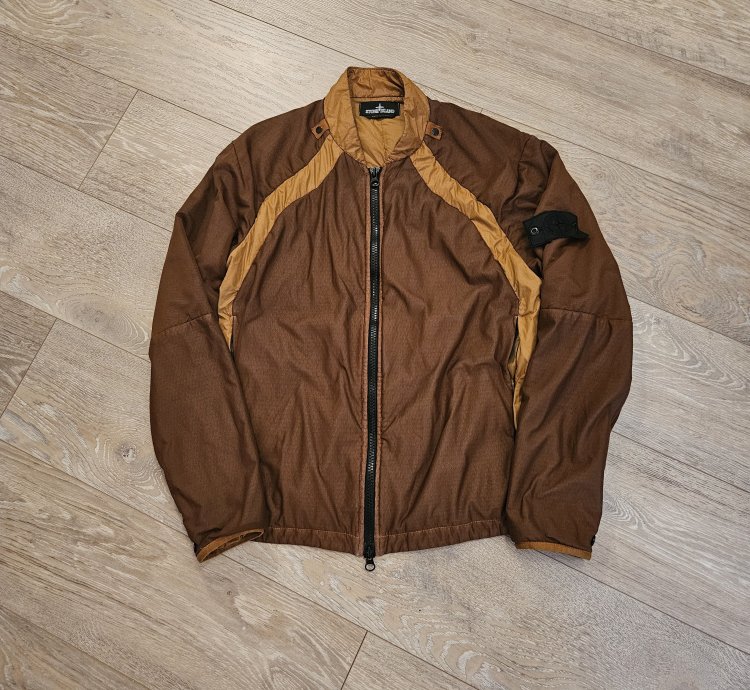 Ss21 Stone Island Shadow Project Ren Mesh Bomber Jacket