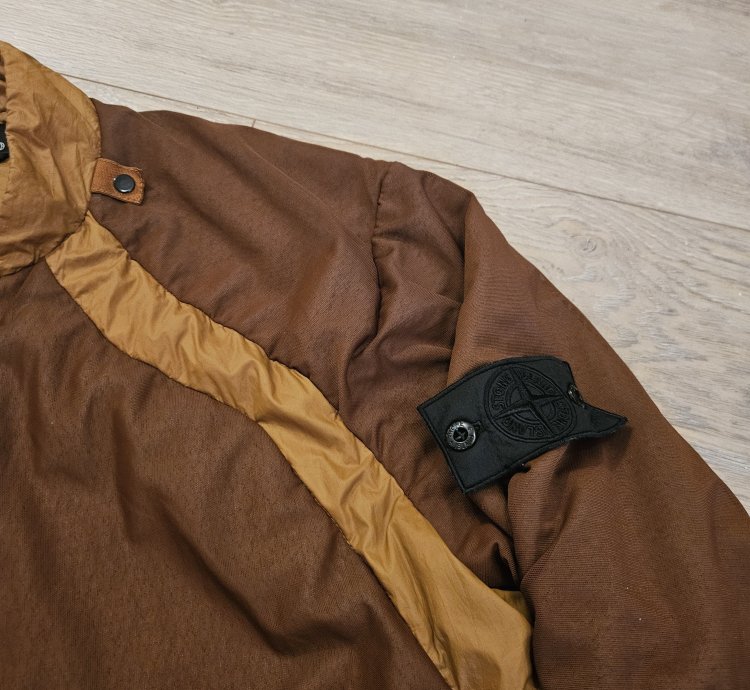 Ss21 Stone Island Shadow Project Ren Mesh Bomber Jacket