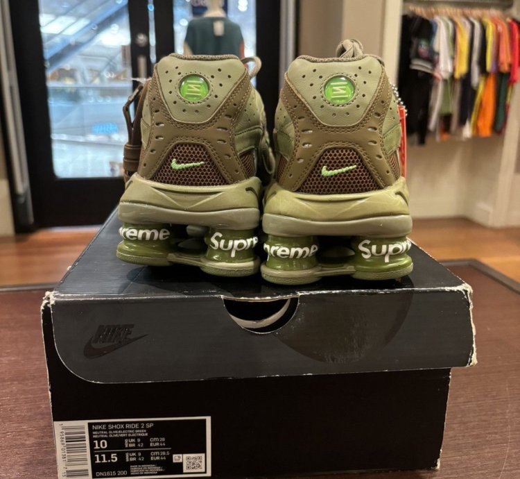 Nike Shox Ride 2 Sp Supreme Olive