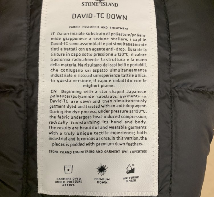Stone Island - David-tc Down Jacket
