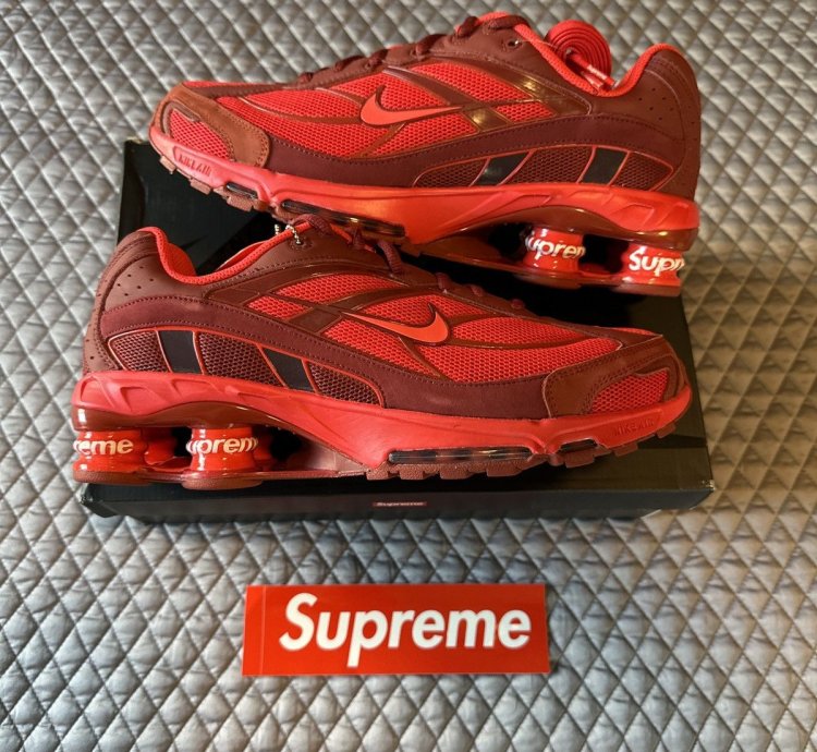 Nike Shox Ride 2 Supreme Red 10 5