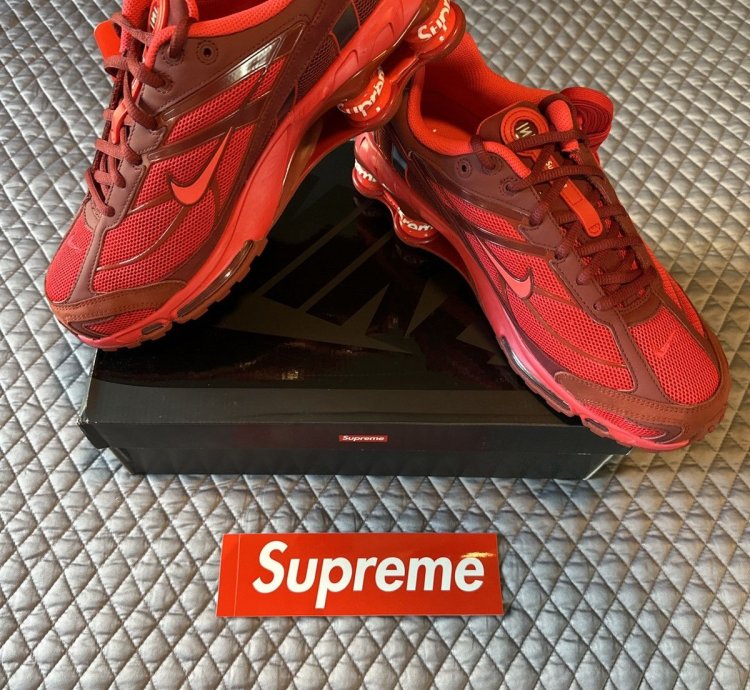 Nike Shox Ride 2 Supreme Red 10 5