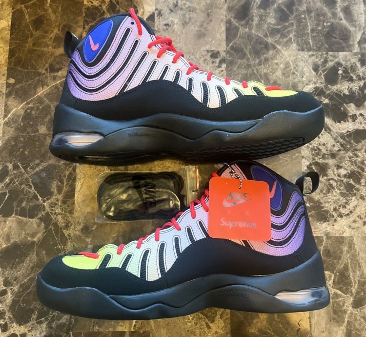 Nike Supreme Air Bakin Sp Black Gradient