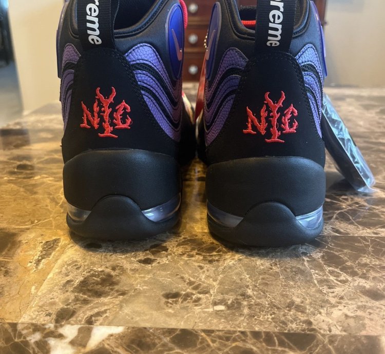Nike Supreme Air Bakin Sp Black Gradient