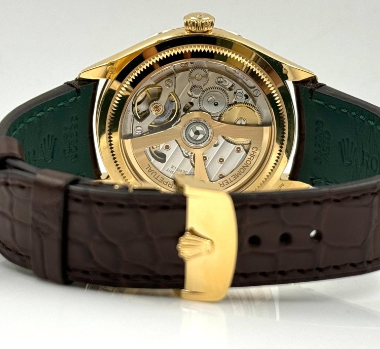 Rolex 1908 39mm White Dial Yellow Gold 52508 Unworn 2024