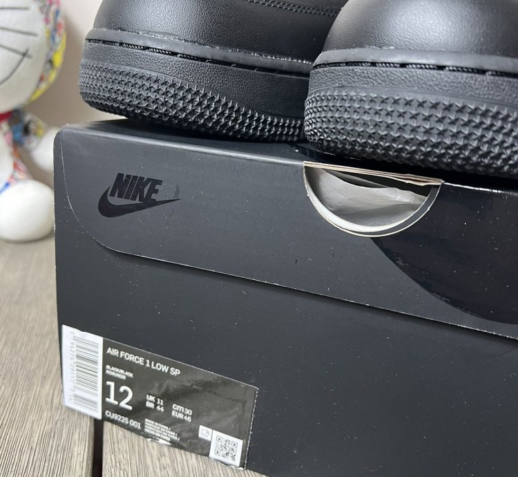 Nike Supreme Air Force 1 Low Black