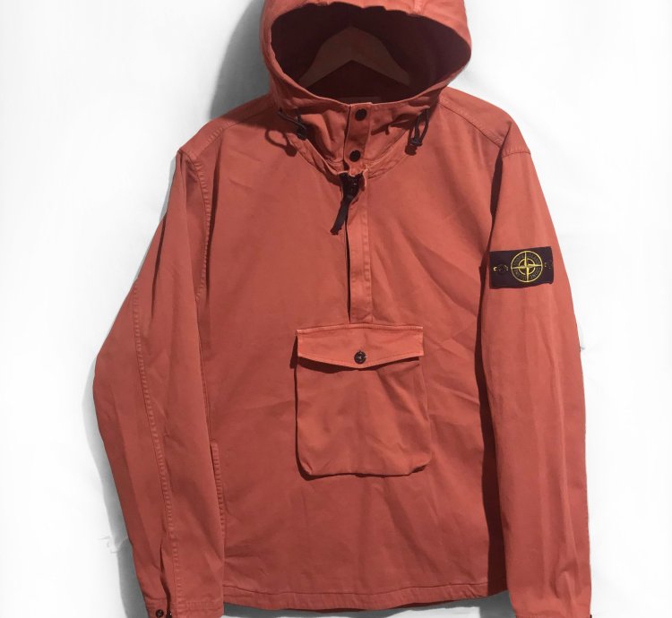 Stone Island 10702 Old Dye Treatment Hooded Anorak