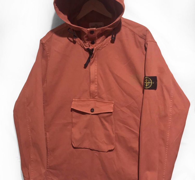 Stone Island 10702 Old Dye Treatment Hooded Anorak