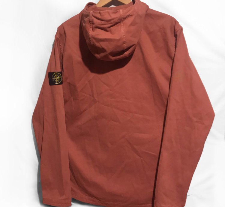 Stone Island 10702 Old Dye Treatment Hooded Anorak