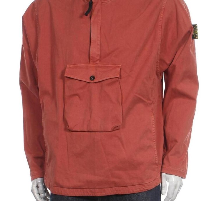 Stone Island 10702 Old Dye Treatment Hooded Anorak
