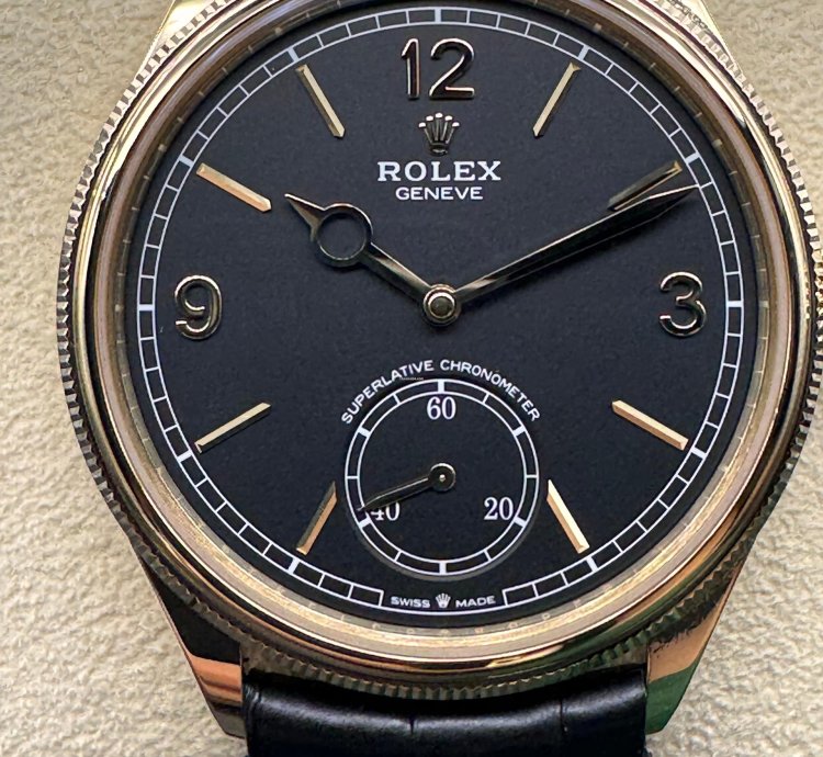 Rolex 1908 Black Dial Unworn