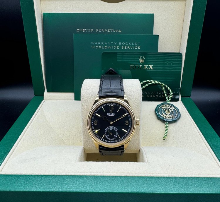 Rolex 1908 Black Dial Unworn