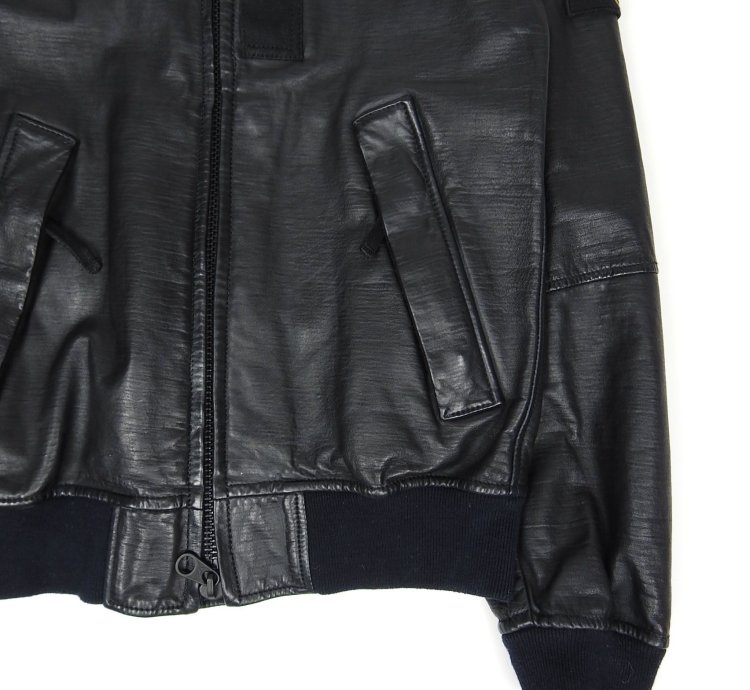 Stone Island 2015 Lightweight Leather Felfa Bomber