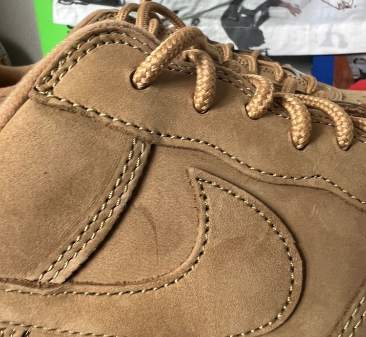 Nike Supreme Air Force 1 Low Wheat