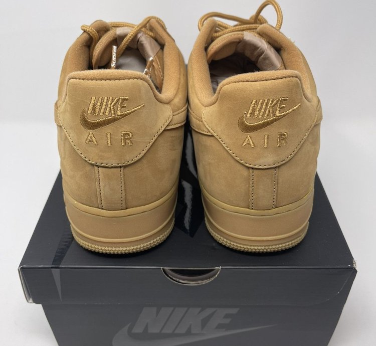 Nike Supreme Air Force 1 Low Wheat Dn1555-200 Size 13