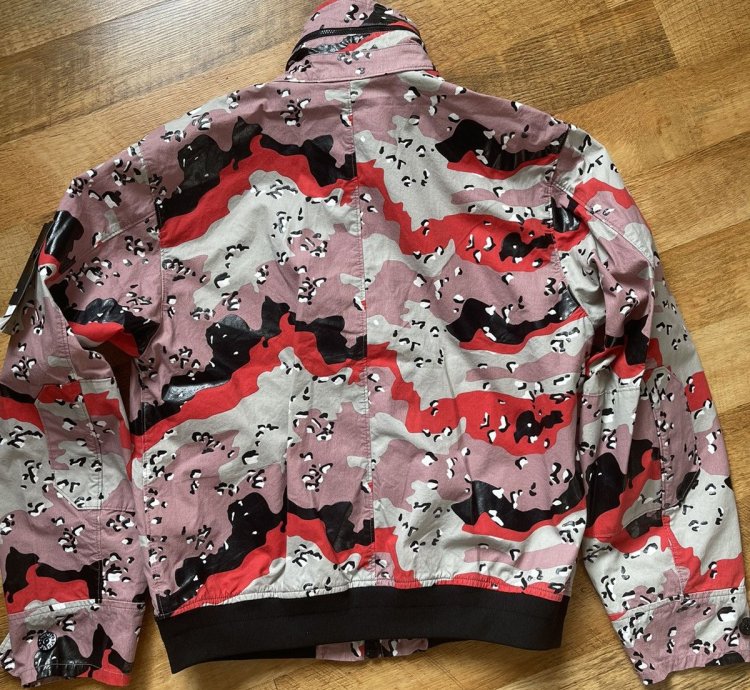 Stone Island 3c Pu Desert Camo Jacket