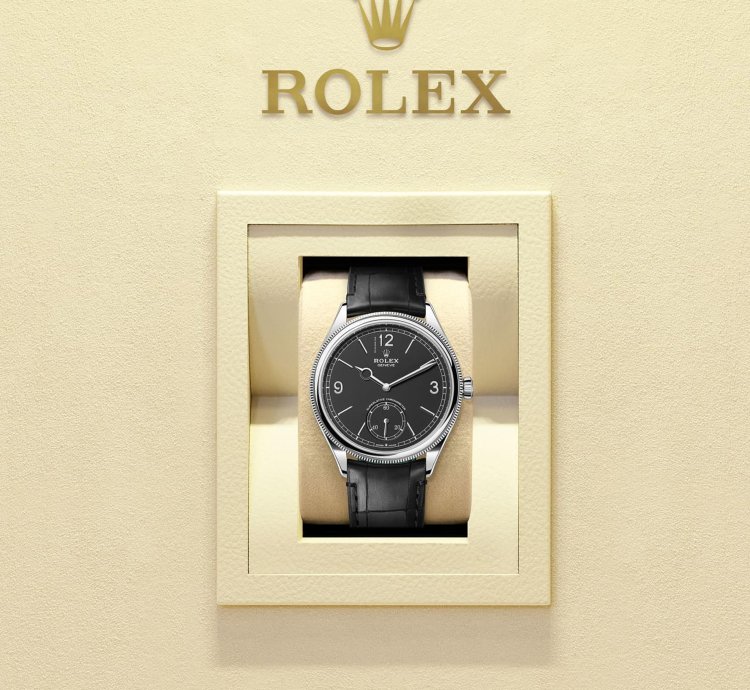 Rolex 1908 Unworn 2024 Perpetual 1908 White Gold Black Dial 52509-0002 Complete