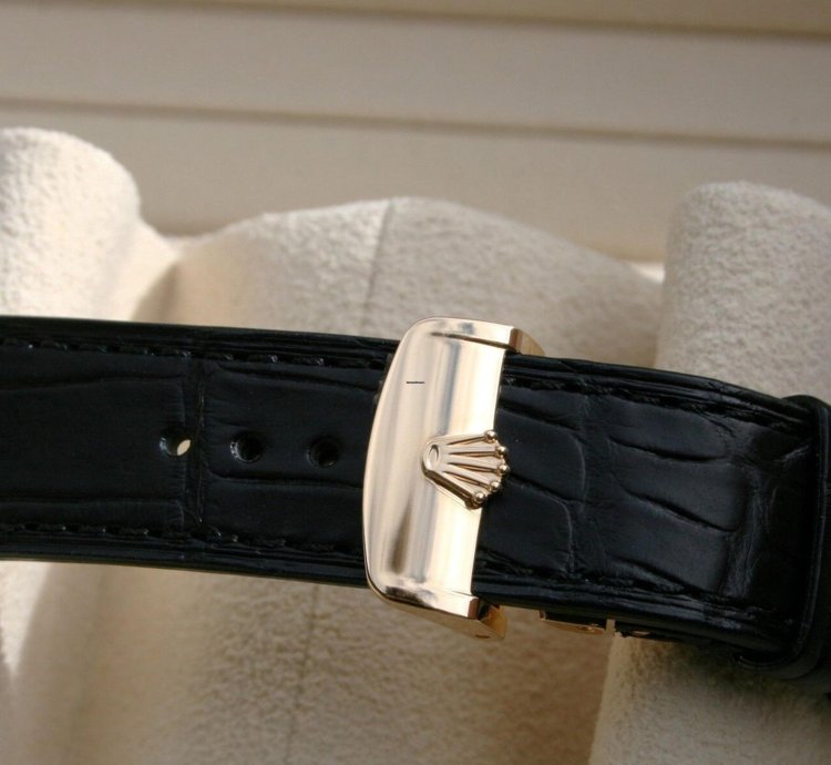 Rolex 1908 Unworn 2024 Perpetual 1908 Yellow Gold Black Dial 52508-0002 Complete