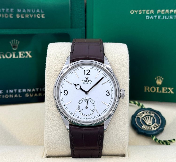 Rolex 1908 Unworn 2024 The Perpetual 1908 White Gold 52509-0006 Complete