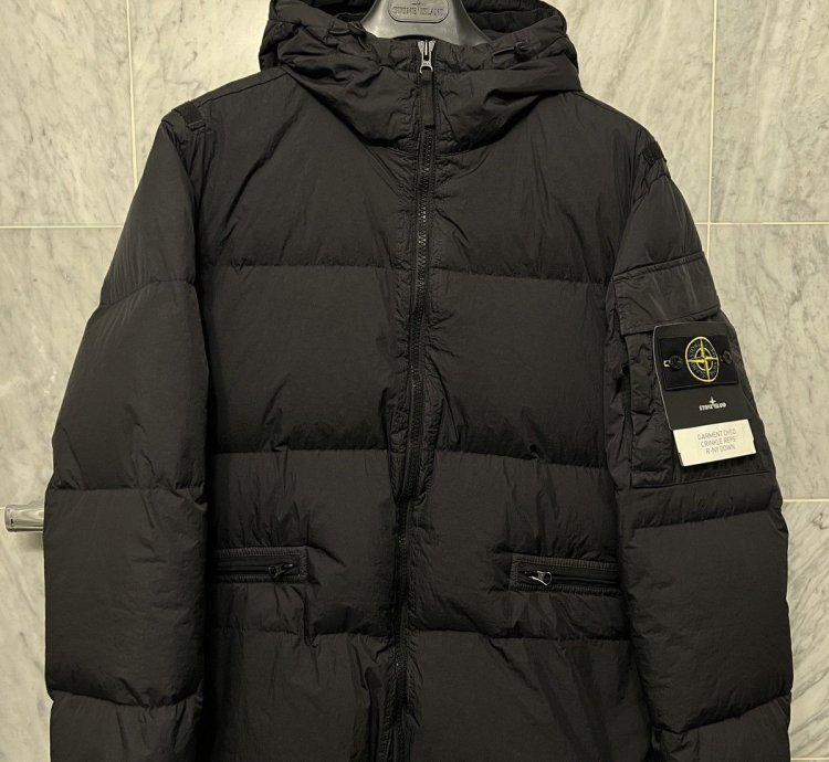 Stone Island 40223 Garment Dyed Crinkle Reps -ny Down