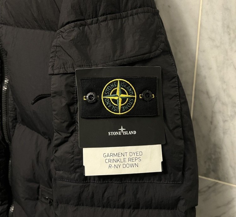 Stone Island 40223 Garment Dyed Crinkle Reps -ny Down