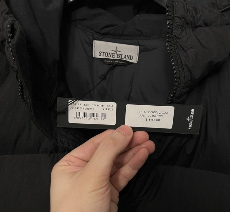 Stone Island 40223 Garment Dyed Crinkle Reps -ny Down