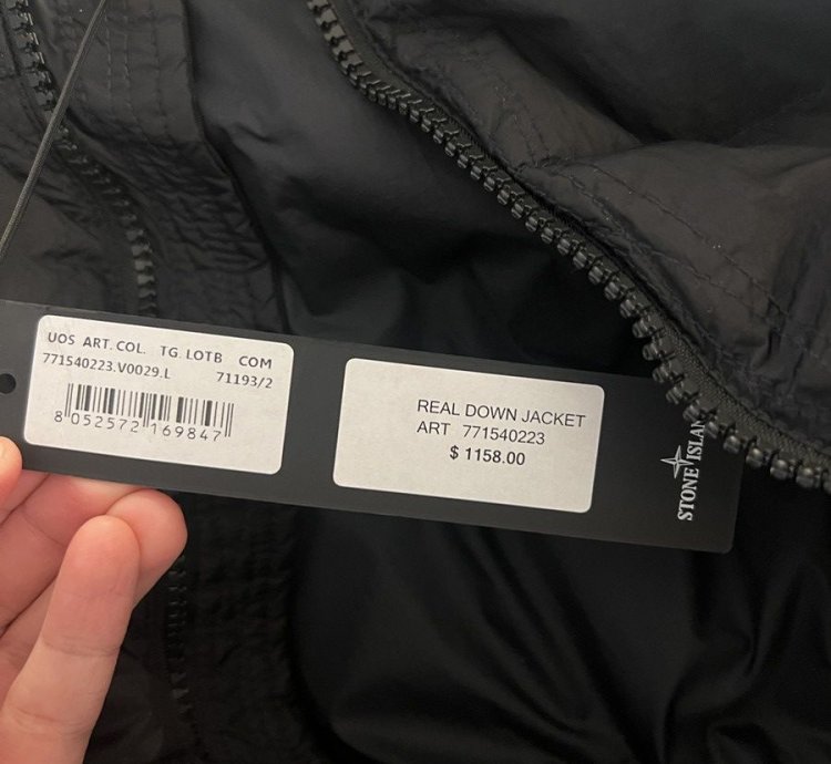Stone Island 40223 Garment Dyed Crinkle Reps -ny Down