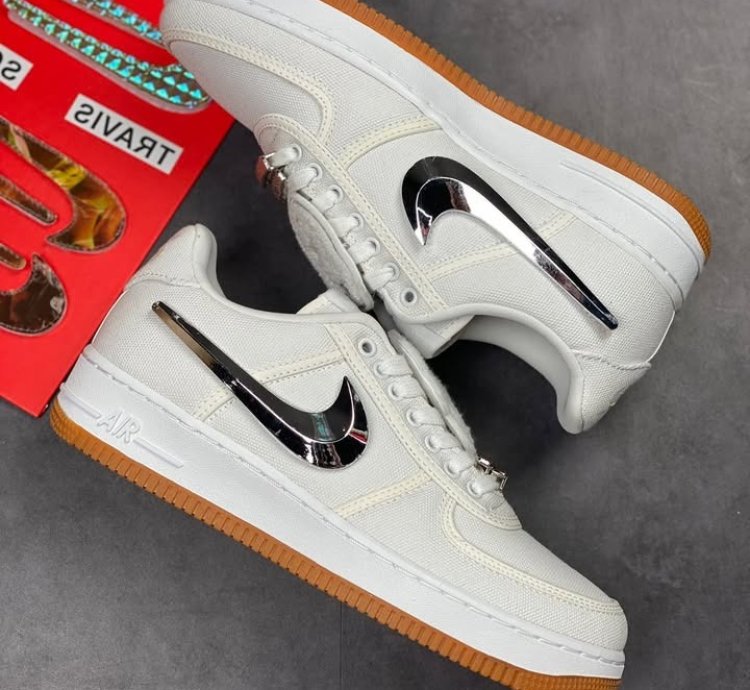 Nike Air Force 1 Low Travis Scott Sail