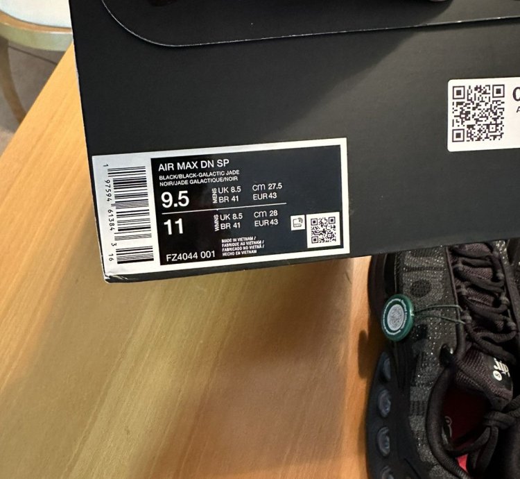 Nike Supreme Air Max Dn Sp Black Galactic Jade