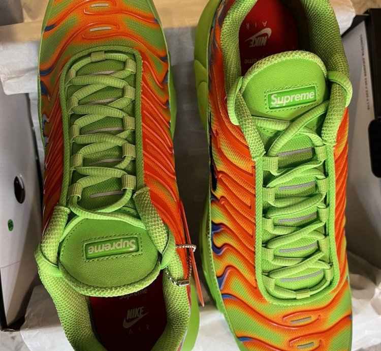 Nike Supreme Air Max Plus Mean Green