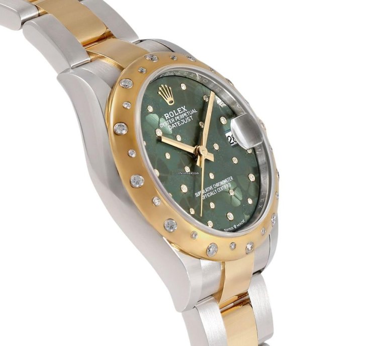 Rolex Datejust 278343rbr Automatic Gold Steel New