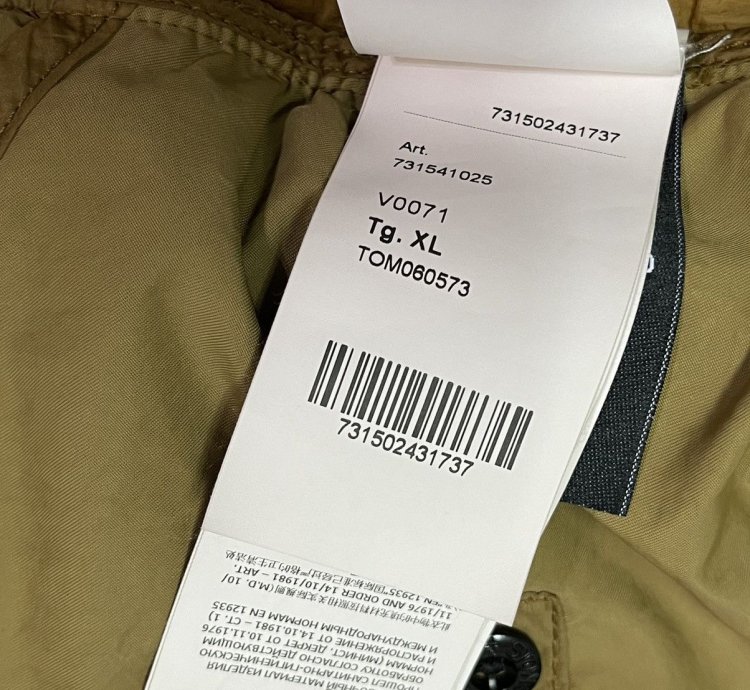Stone Island 41025 Micro Puff Nylon-tc Jacket Golden Brown