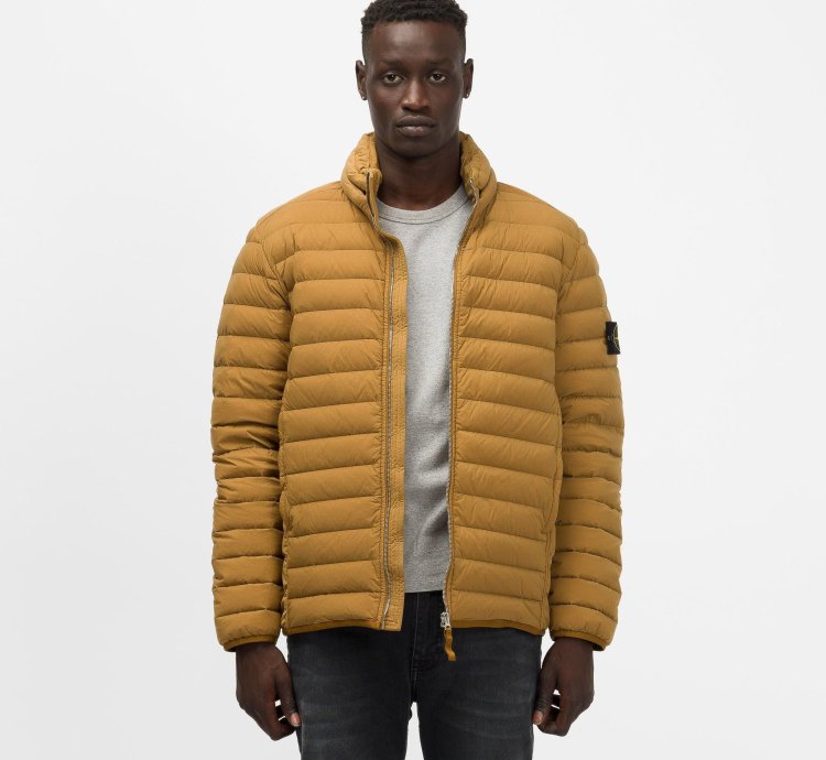 Stone Island 41025 Micro Puff Nylon-tc Jacket Golden Brown