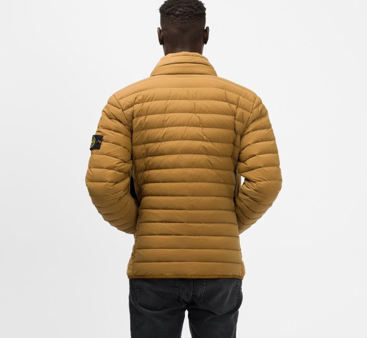 Stone Island 41025 Micro Puff Nylon-tc Jacket Golden Brown