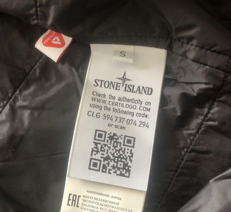 Stone Island 42227 Soft Shell- With Primaloft Insulation