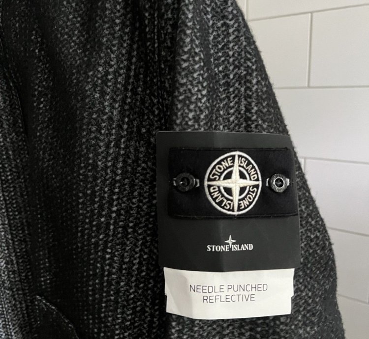 Stone Island 43199 Needle Punched Reflective