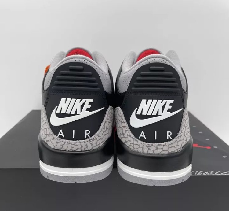 Nike Air Jordan 3 Retro Og Black Cement 2024 dn3707-010 Brand New