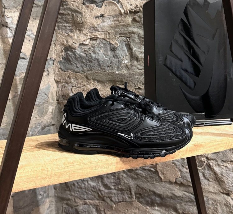 Nike Supreme Black Air Max 98 Tl Sp Sneakers