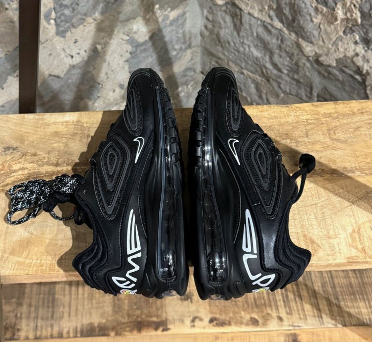 Nike Supreme Black Air Max 98 Tl Sp Sneakers