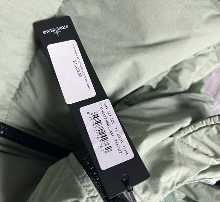 Stone Island 44132 Naslan Light Watro Down Jacket