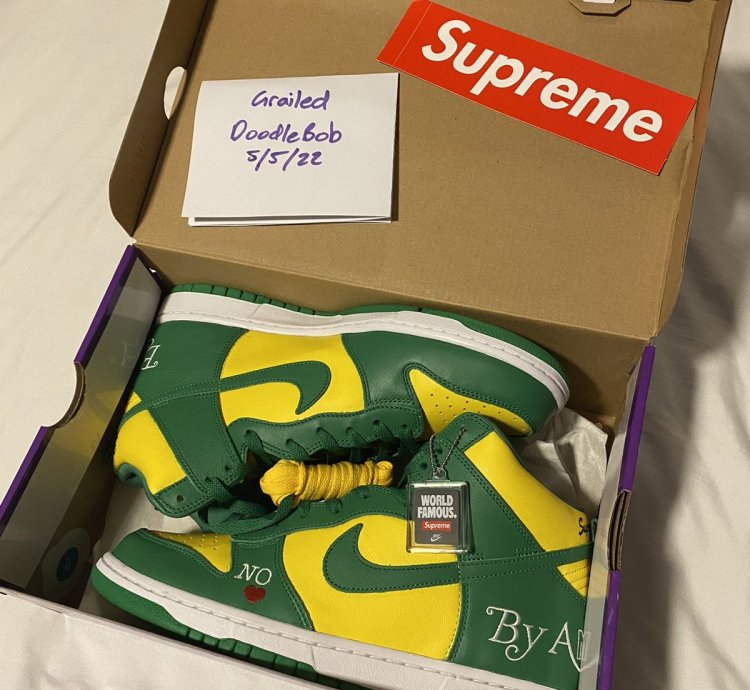 Nike Supreme By Any Means High Dunk