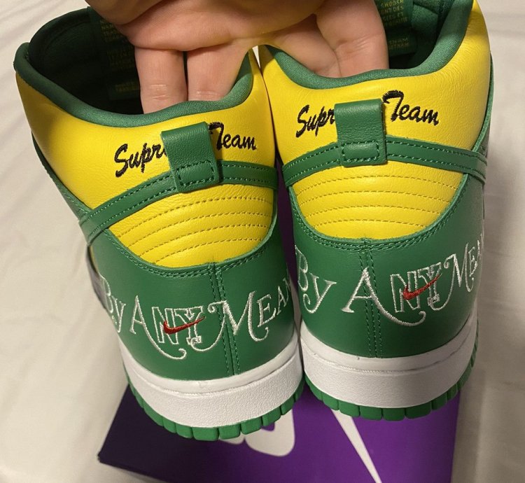 Nike Supreme By Any Means High Dunk