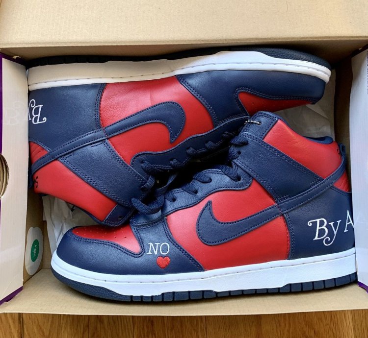 Nike Supreme Dunk High 12m
